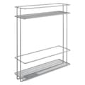 Miniatyrbillede 1 af 3: Metaltex Space Saver Smart Kitchen Udtrækkelig vask skabsstativ 11x38x34 cm Sølv