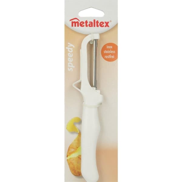 Metaltex Speedy Peeler 18 cm Valkoinen