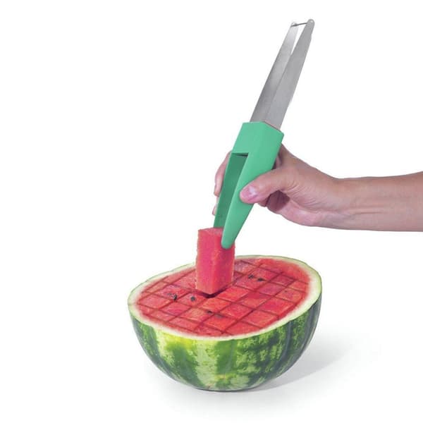 Metaltex Sir W. Melon Melon Cutter Green