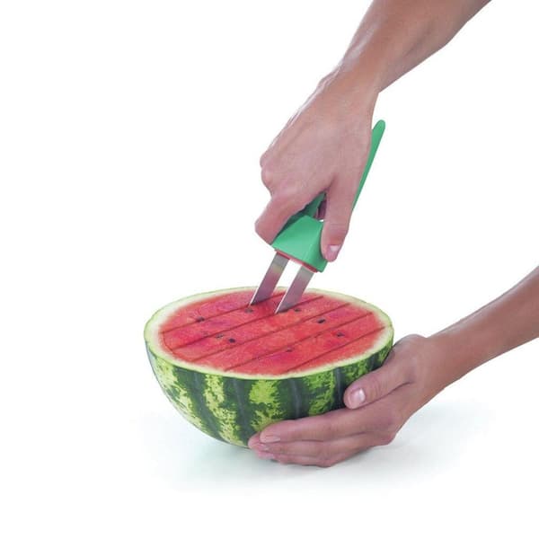 Metaltex Sir W. Melon Melon Cutter Green