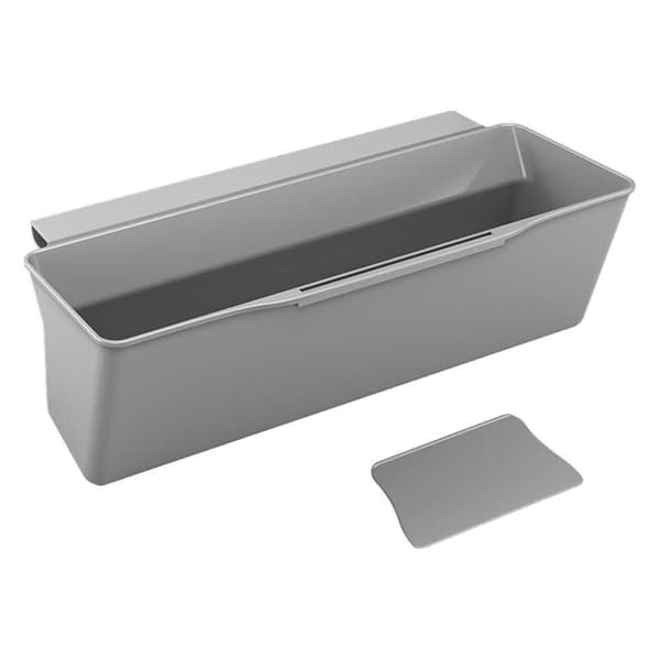 Metaltex Clean Tex Työtason roskakori 35x16x13 cm Harmaa
