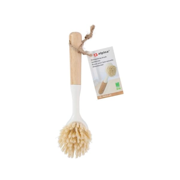 Alpina Diskborste 24x4,5 cm Bambu/Grädde