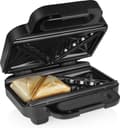 Miniatyrbillede 1 af 7: Princess 127007 sandwich maker non-stick belægning, indikator lys sort (01.127007.01.001)