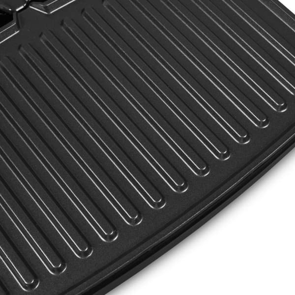Tristar GR-2859 Kontaktgrill - Sort - Rustfrit stål - Plast - Rustfrit stål - Rektangulært - 275 x 180 mm - 230 °C - Flydende låg - Hængsel (GR-2859)