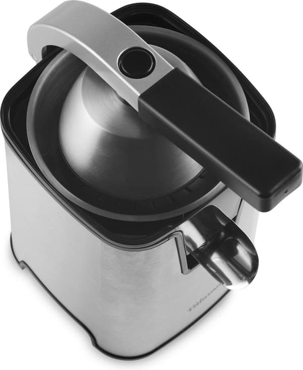 Tristar CP-3009 citrus juicer. Farve på produkt: Sort, Rustfrit stål, Skålkapacitet: 0,3 L, Ledningslængde: 1 m. Effekt: 350 W, AC indgangsspænding: 2