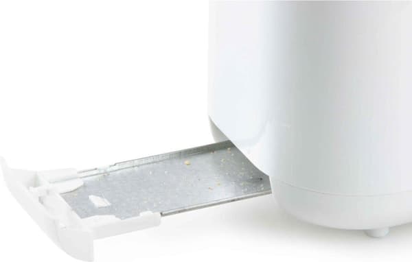 Domo DO962T brödrost steglös temperaturkontroll cool-touch hölje vit (DO962T)