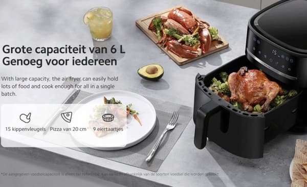 Xiaomi Air Fryer 6L (44576)