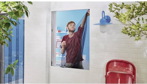 Fluenet sæt Comfort 2x 1,3 mx 1,3 m antracit (55396-00500-01)