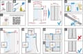 Miniatyrbillede 4 af 9: Insektstop 55374-00000-00 Insektbeskyttelsesgardin B x H 0,80 m 2,00 antracit 1 (55374-00000-00)