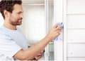 Miniatyrbillede 7 af 9: Insektstop 55374-00000-00 Insektbeskyttelsesgardin B x H 0,80 m 2,00 antracit 1 (55374-00000-00)