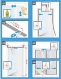 Miniatyrbillede 3 af 8: Insektstop 55394-00000-00 Insektbeskyttelsesgardin B x H 1,00 m 2,20 antracit 1 (55394-00000-00)