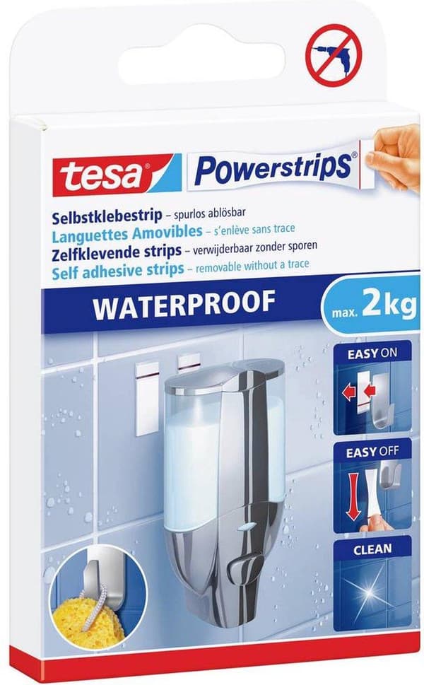 Dobbeltsidede selvklæbende puder Vandtæt Stor 2 kg 3-pak (59700-00500-04)