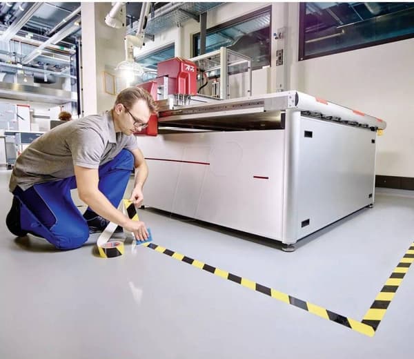 tesa ANTI-SCRATCH 60960-00000-00 golvmärkningstejp ® svart (L x B) 20 mx 50 mm 1 st (60960-00000-00)