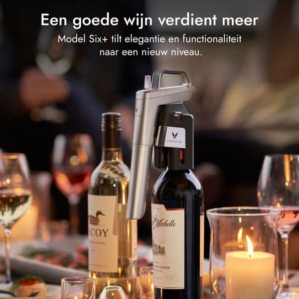 Coravin vinsystem Timeless Six + 12 stykker (4631007)