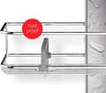 Miniatyrbillede 8 af 11: Simplehuman BT1101 dør brusekabine mat rustfrit stål og anodiseret aluminium (BT1101)