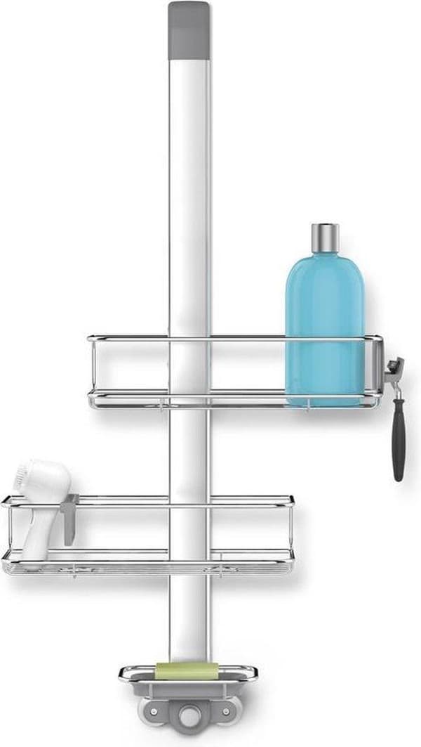 Simplehuman BT1101 dør brusekabine mat rustfrit stål og anodiseret aluminium (BT1101)