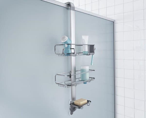 Simplehuman BT1101 dør brusekabine mat rustfrit stål og anodiseret aluminium (BT1101)