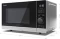 Pikkukuva 5 / 6: Sharp YC-PS204AE-S Microwave Silver 700 W - Tilavuus: 20 litraa - Mikroaaltotehotasot: 10 - Ohjaustyyppi: Puolidigitaalinen (YC-PS204AE-S)