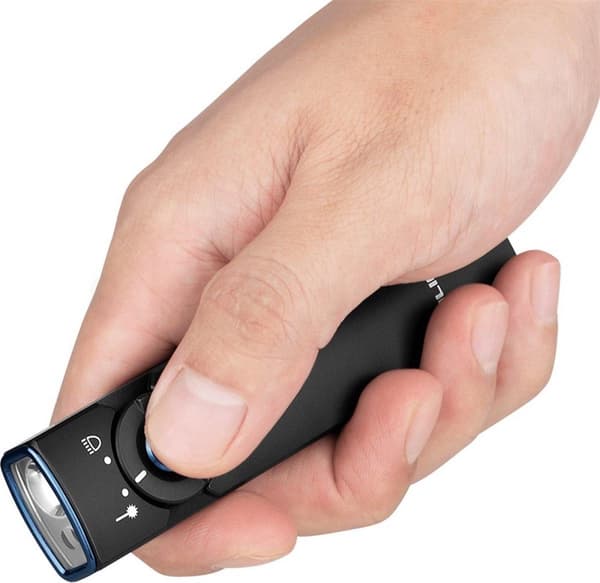 OLIGHT ARKFELD FLASHLIGHT BLACK 1000lm säteen etäisyys 101m IPX7 viileä valkoinen (ARKFELD SCHWARZ)