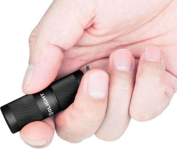 O-LIGHT OLIGHT I1R 2 PRO TASKUVALAISIN MUSTA 180lm IPX8 (I1R 2 PRO BLACK)