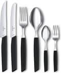 Miniatyrbild 5 av 5: Victorinox Swiss Modern bestickset 24 delar Svart (V-6.90 93.11W.24)