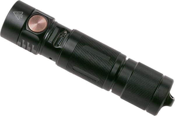 Fenix E05R sort mini lommelygte (FNX E05R)