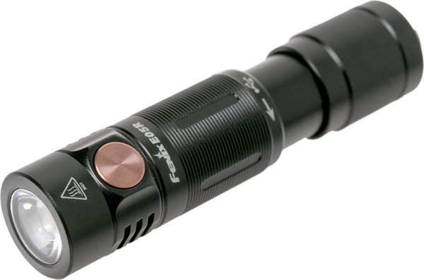 Fenix E05R sort mini lommelygte (FNX E05R)