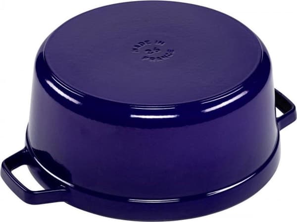 Staub Cocotte - yksi pannu - sininen - valurauta - 4,6 l - 1 kpl - 26 cm (40510-284-0)