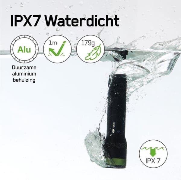 GP ficklampa CR41 650 Lumen 1 x 18650 260GPACTCR41000 (260GPACTCR41000)