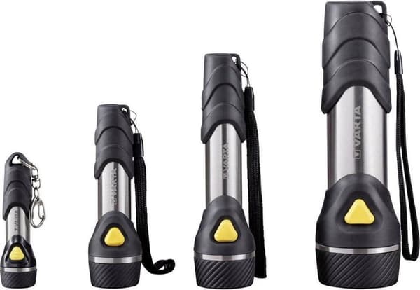 Varta Day Light avaimenperävalo alumiininen suuntavilkku - musta LED (16605101421)