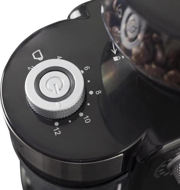 Kavamale Caso kaffekvarn Barista Crema Juodas, 150 W, 240 g, 12 koppar (1833)