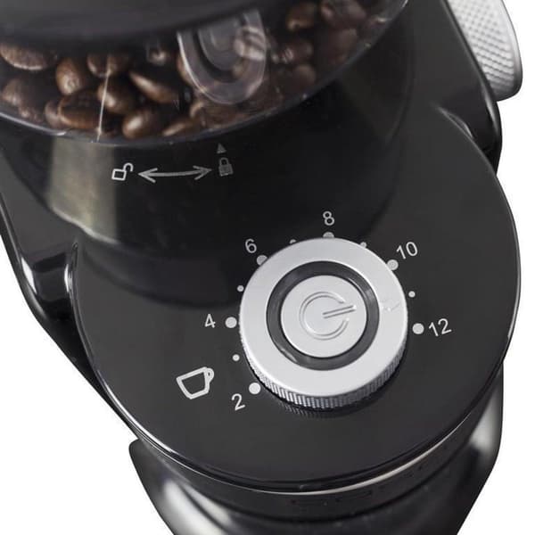 Kavamale Caso kaffekvarn Barista Crema Juodas, 150 W, 240 g, 12 koppar (1833)