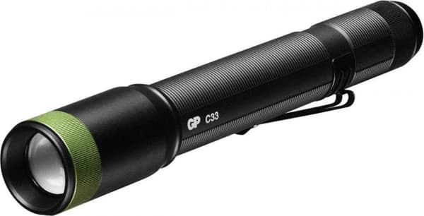 GP lommelygte C33 med side LED bar 150 lumen IPX4 - stænksikker (260GPACT0C33000)