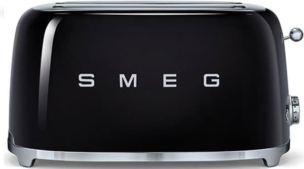 Smeg TSF02BLEU Leivänpaahdin 4 viipaletta musta OMINAISUUDET JA LAITTEET:Maalattu metallirunko.4 erityisen leveää paahtoleipää 36 mm.Automaattinen paa