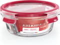 Miniatyrbild 2 av 3: EMSA CLIP & CLOSE glas - box - rund - 0,55 l - röd - transparent - glas - 420 °C (600735)