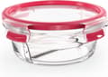 Miniatyrbild 1 av 3: EMSA CLIP & CLOSE glas - box - rund - 0,55 l - röd - transparent - glas - 420 °C (600735)