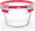 Miniatyrbild 1 av 3: EMSA CLIP & CLOSE glas - box - rund - 0,9 l - röd - transparent - glas - 420 °C (600737)