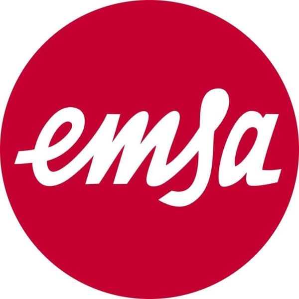 EMSA CLIP & CLOSE glas - box - rektangulär - 0,8 l - röd - transparent - glas - 420 °C (600740)