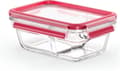 Miniatyrbild 1 av 5: EMSA CLIP & CLOSE glas - box - rektangulär - 0,8 l - röd - transparent - glas - 420 °C (600740)