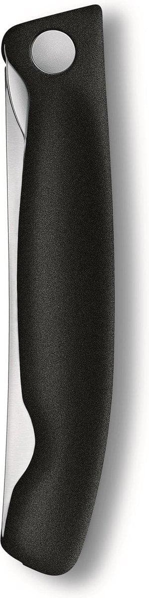 Victorinox Swiss Classic tomatpålägg inclapbaar - 11cm - kort - svart