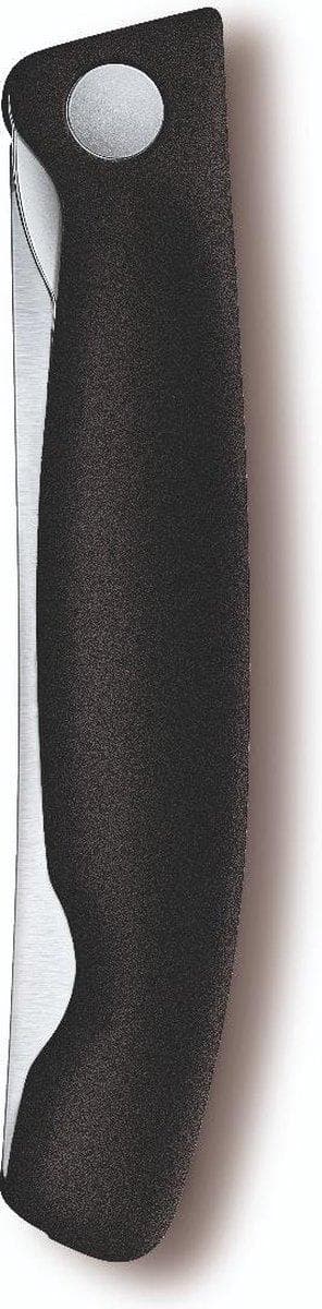 Victorinox Swiss Classic tomatpålägg inclapbaar - 11cm - kort - svart