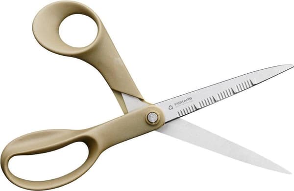 Fiskars ReNew Gerecyclede Tuinschaar – 21cm – Zweeds Staal