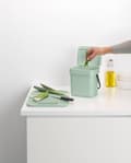 Miniatyrbild 6 av 10: Brabantia Sort & Go avfallskärl 3 L 1 Korg/Korg Grön (211683)