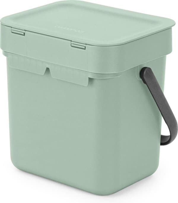 Brabantia Sort & Go avfallskärl 3 L 1 Korg/Korg Grön (211683)