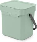 Miniatyrbild 8 av 10: Brabantia Sort & Go avfallskärl 3 L 1 Korg/Korg Grön (211683)