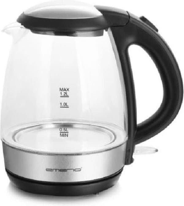 Emerio vattenkokare, 1,2L, glas, BPA-fri (WK-125145)