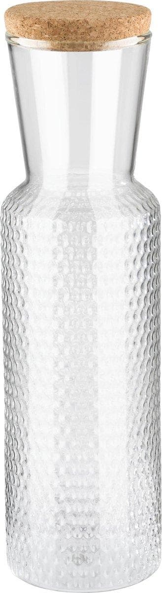 APS-Germany® Karaf van Glas - 900ml - 0,9 liter - Glazen Waterfles - Tafel Water