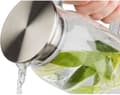 Miniatyrbild 2 av 5: APS - Tyskland - Karaf - Kan & fles 1,5 l Roestvrijstaal - Transparent