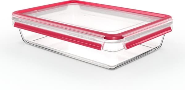 EMSA CLIP & CLOSE GLAS - Laatikko - Suorakulmainen - 3 L - Läpinäkyvä - Lasi - 420 °C (600745)
