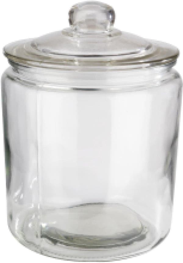 APS-Germany® Voorraadpot ilmatiiviillä kannella - Weckpotten - Glazen Voorraadpotten - Ø18,0 cm